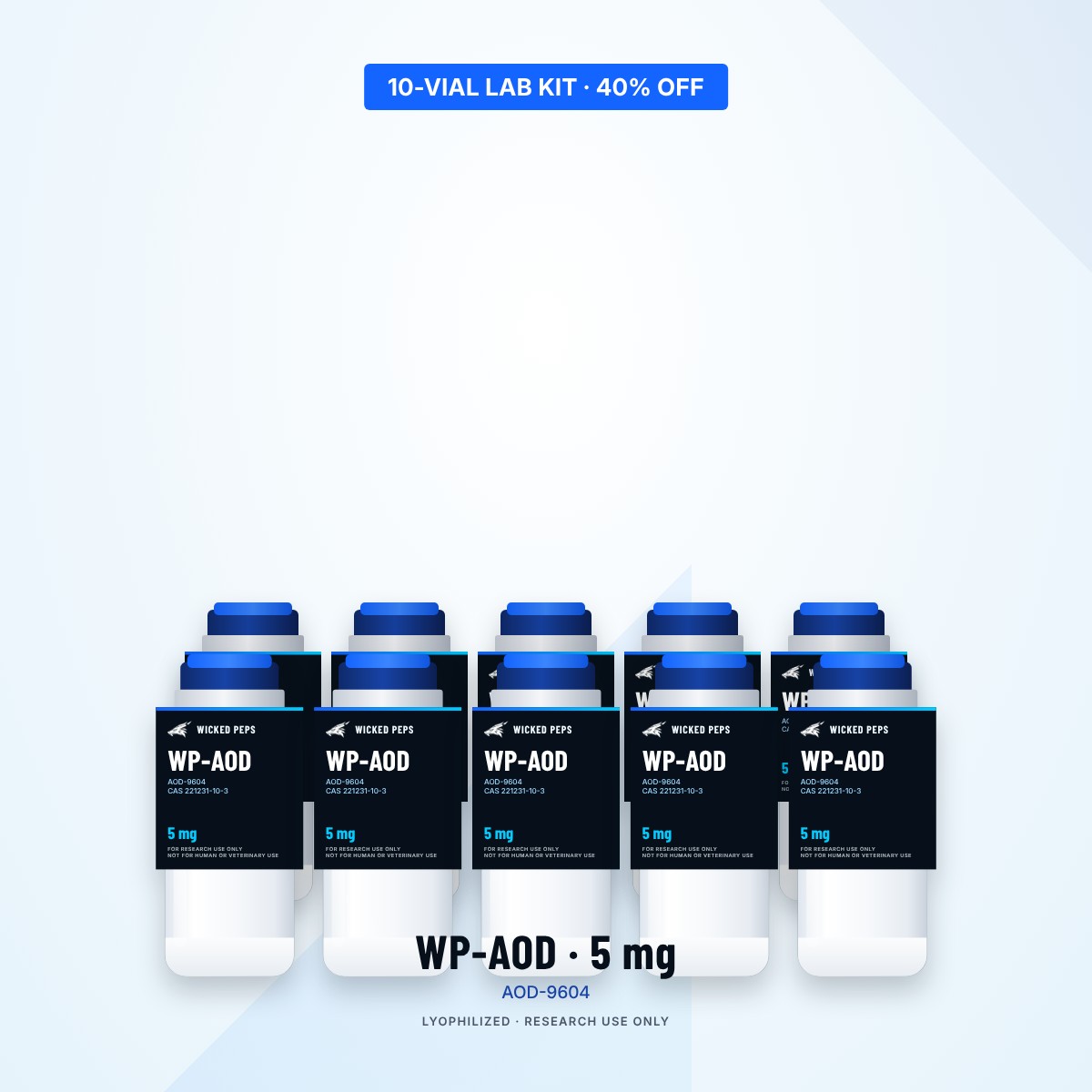 WP-AOD 10-vial lab kit