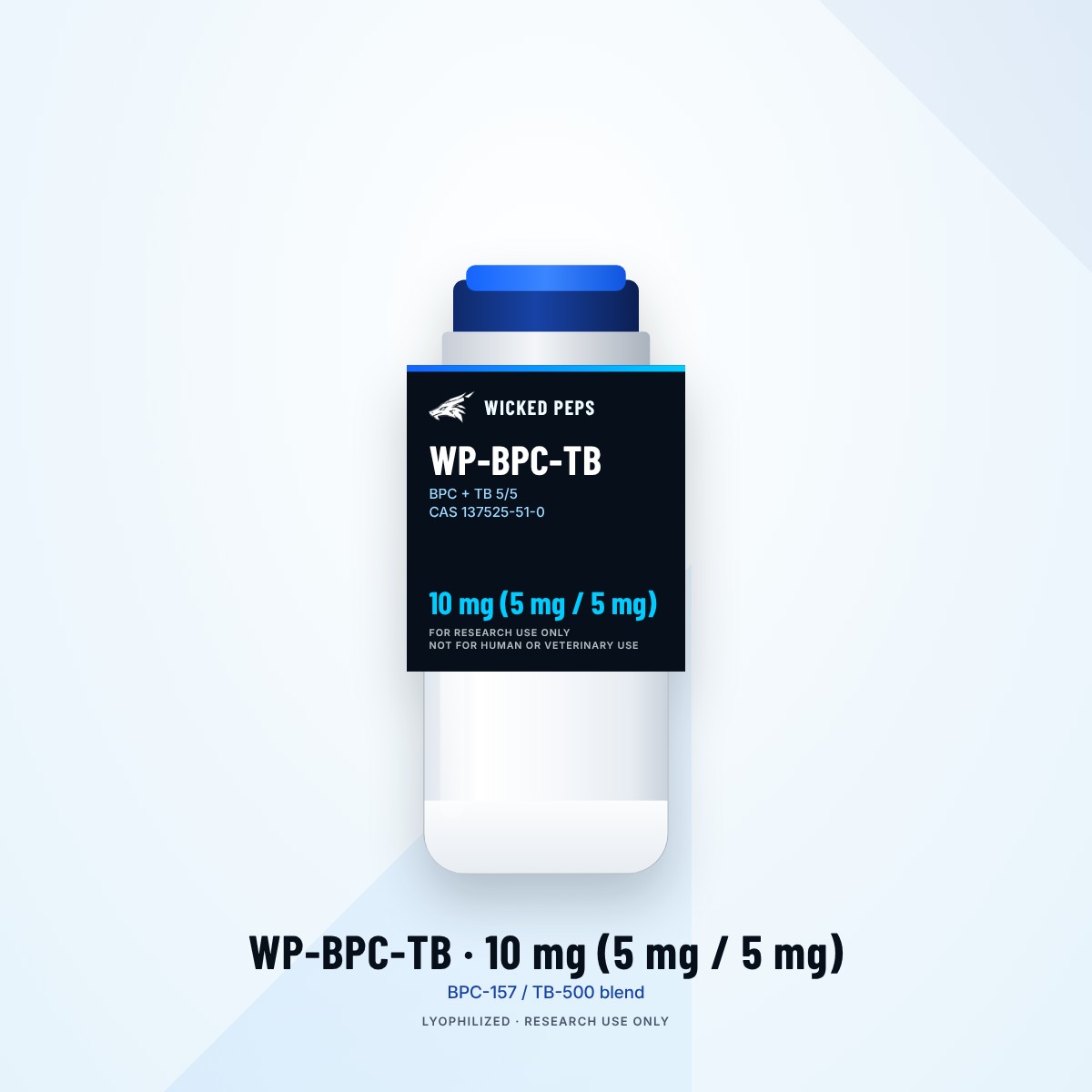 WP-BPC-TB 10 mg (5 mg / 5 mg) research vial