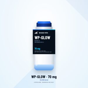 WP-GLOW 70 mg research vial